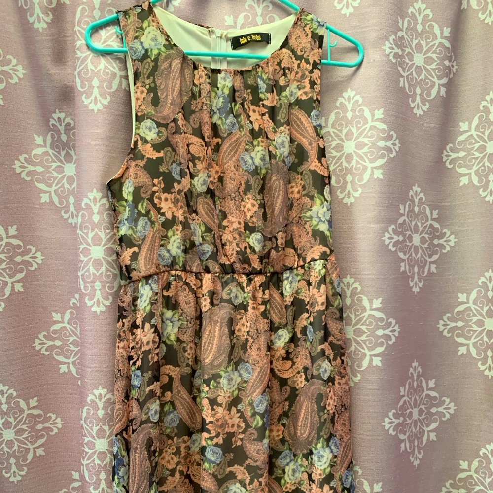 Lulu E Bebe high low dress Sz M